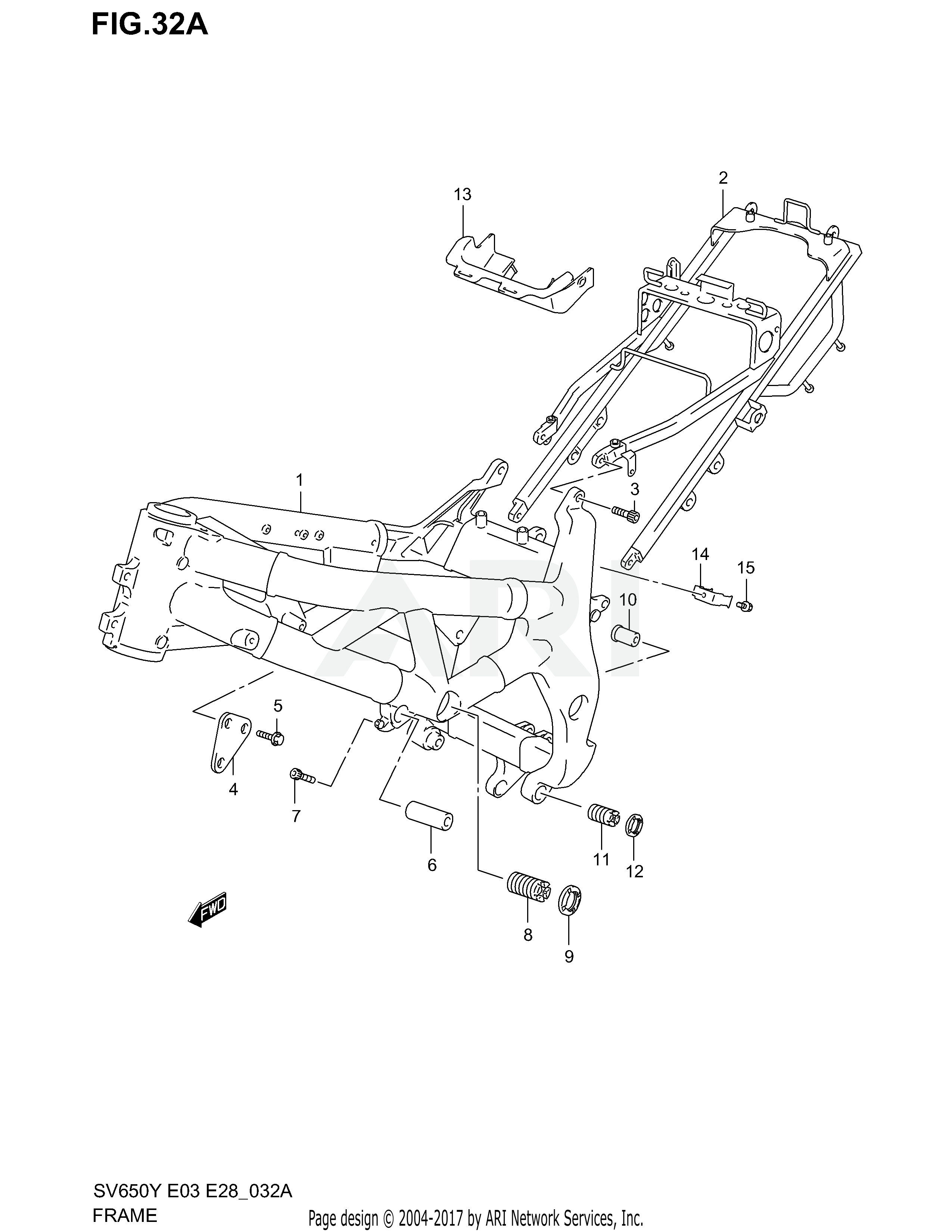 FRAME (MODEL K2)