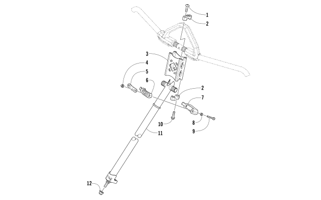 STEERING POST ASSEMBLY