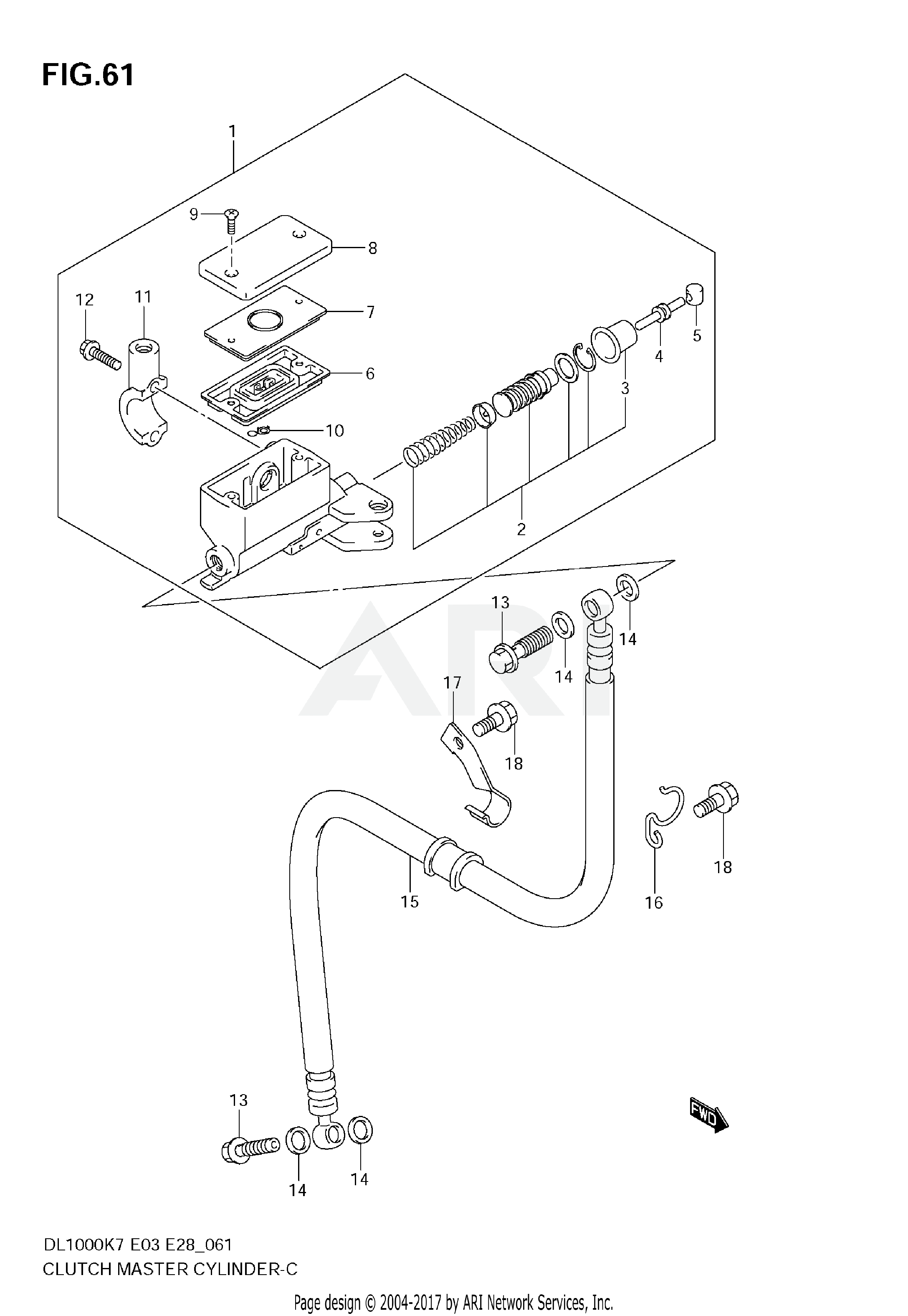 CLUTCH MASTER CYLINDER