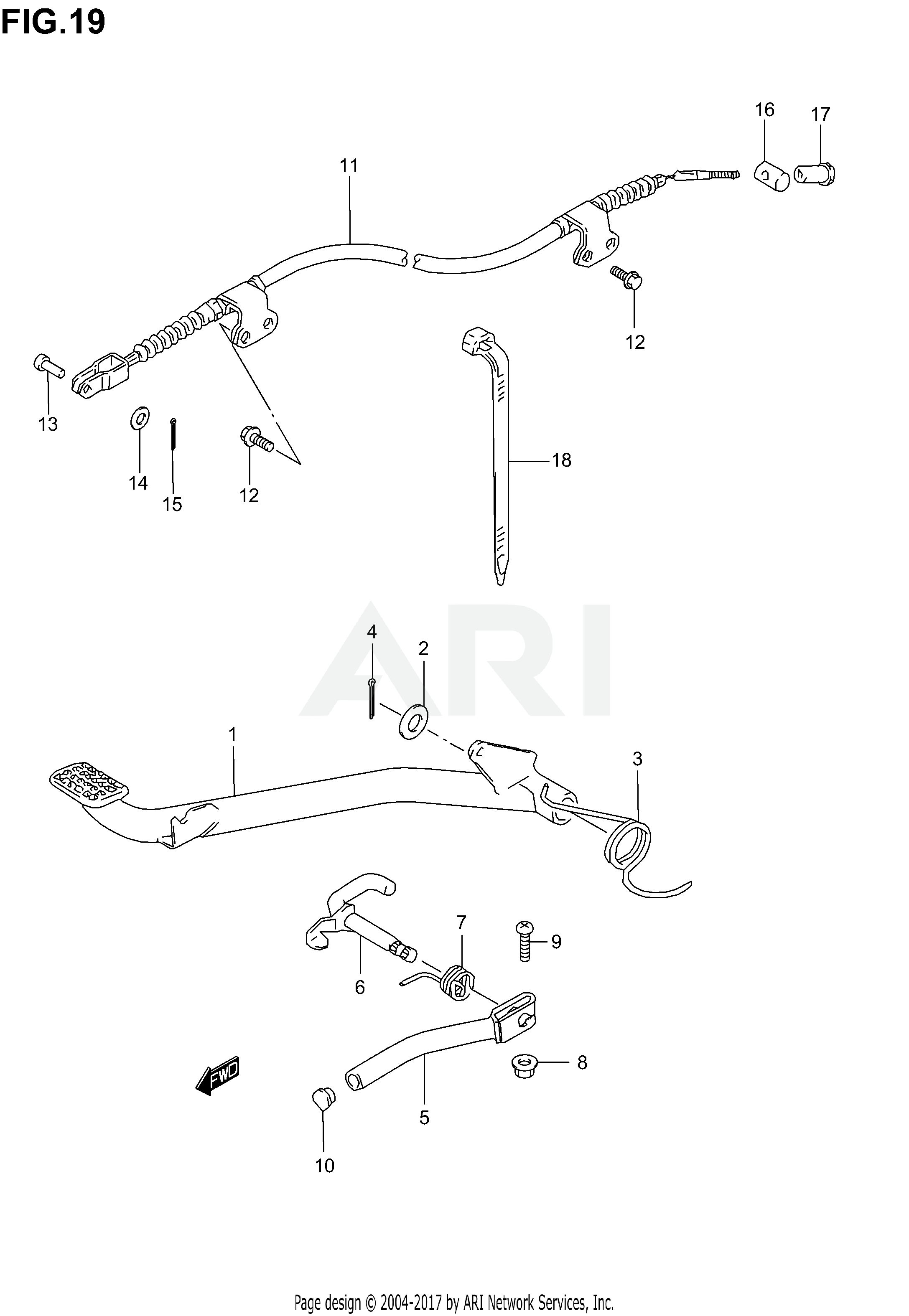 BRAKE PEDAL