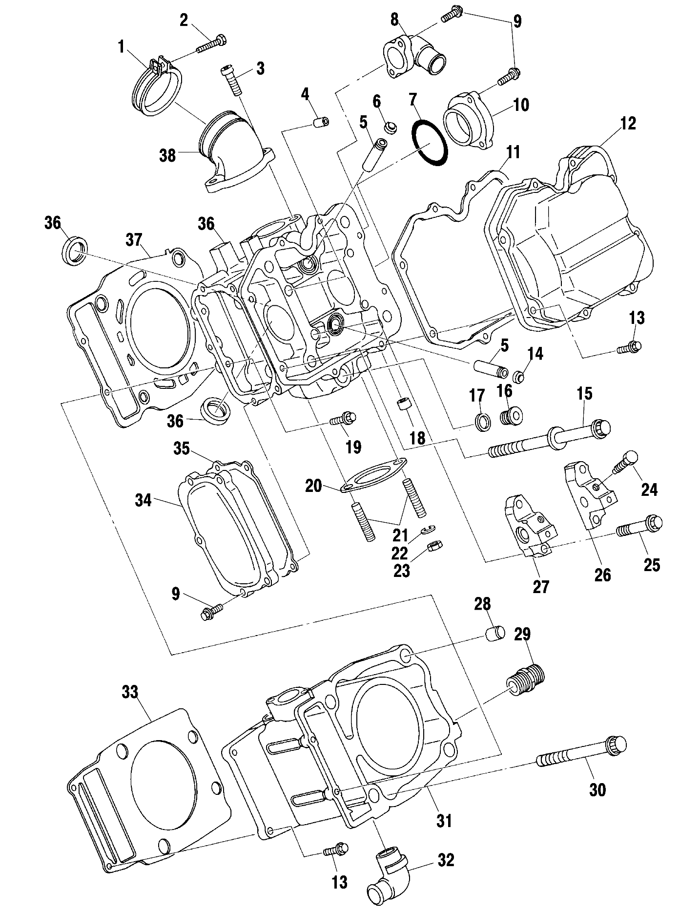 CYLINDER - A01CL50AA (4964586458D005)