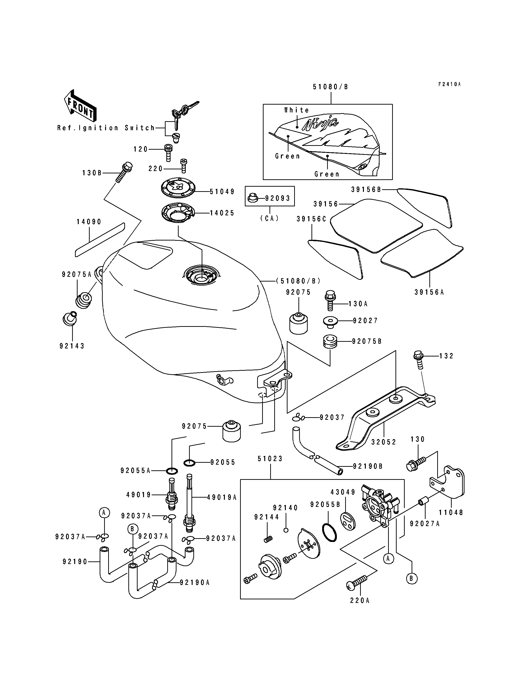 Fuel Tank(ZX750-M2)