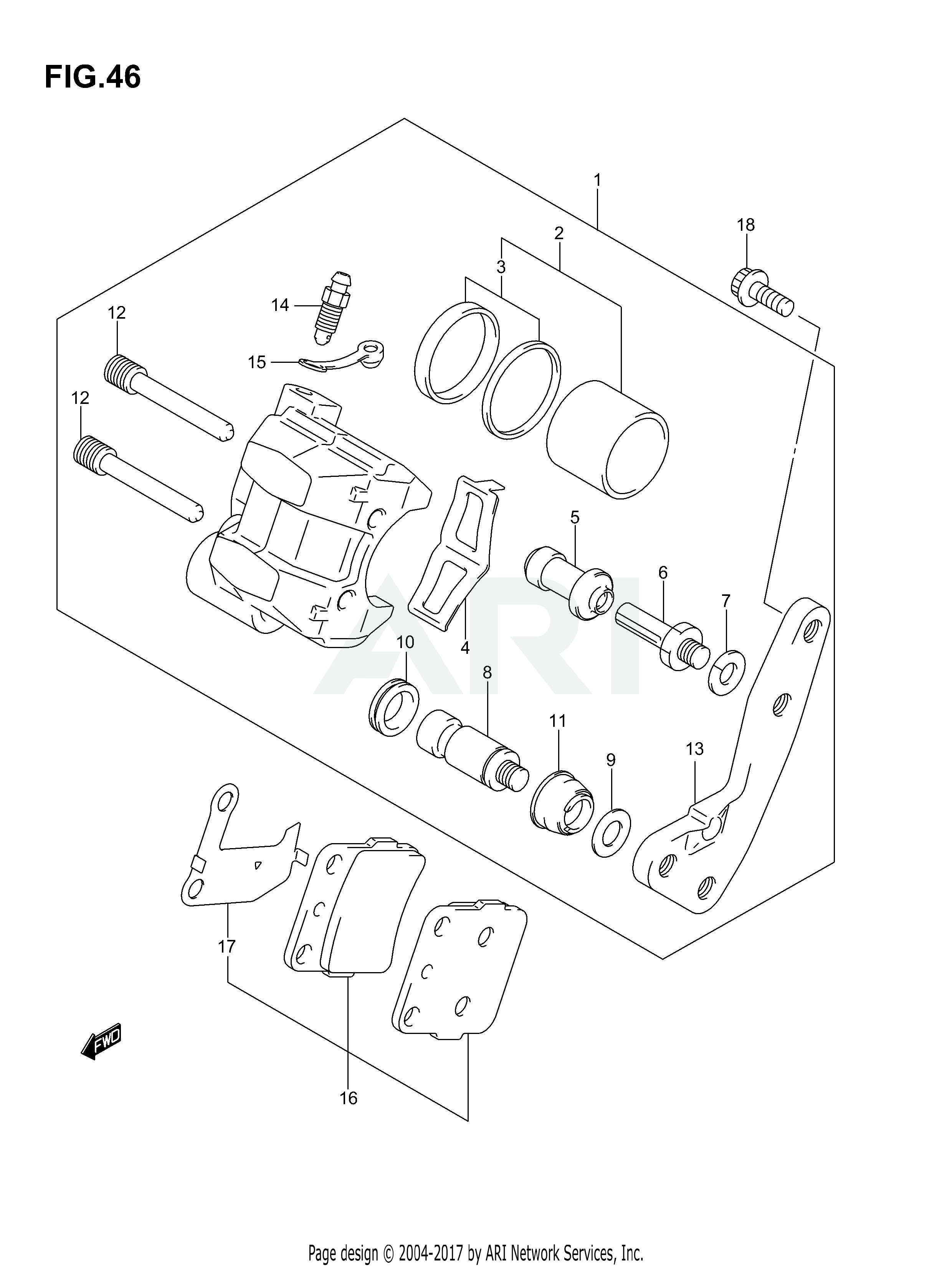 FRONT CALIPER