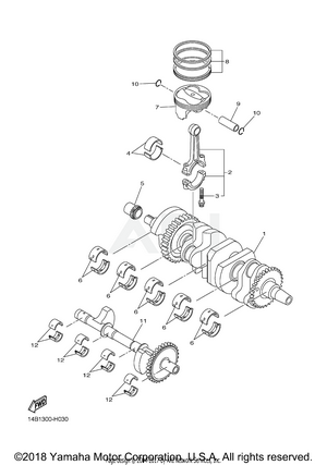 CRANKSHAFT PISTON