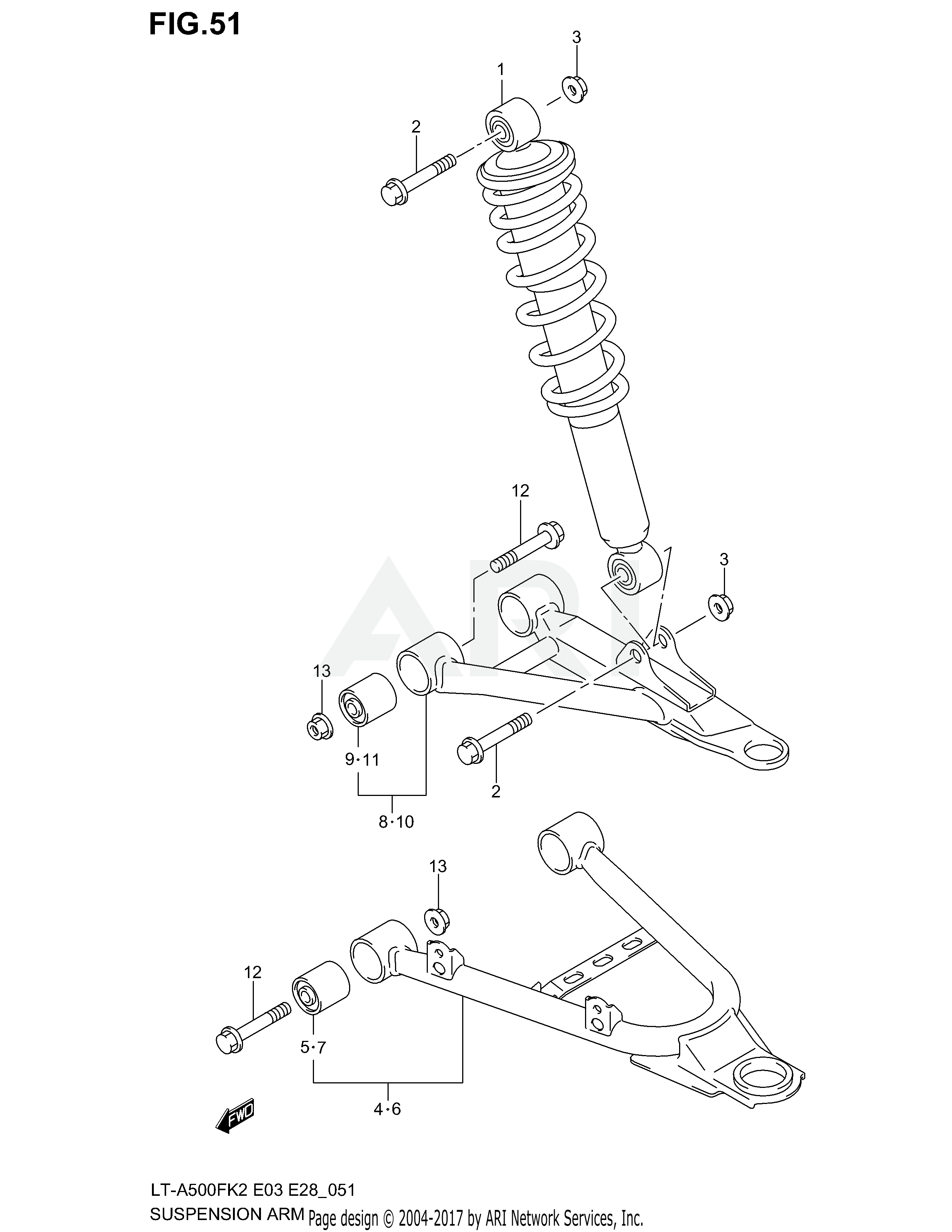 SUSPENSION ARM