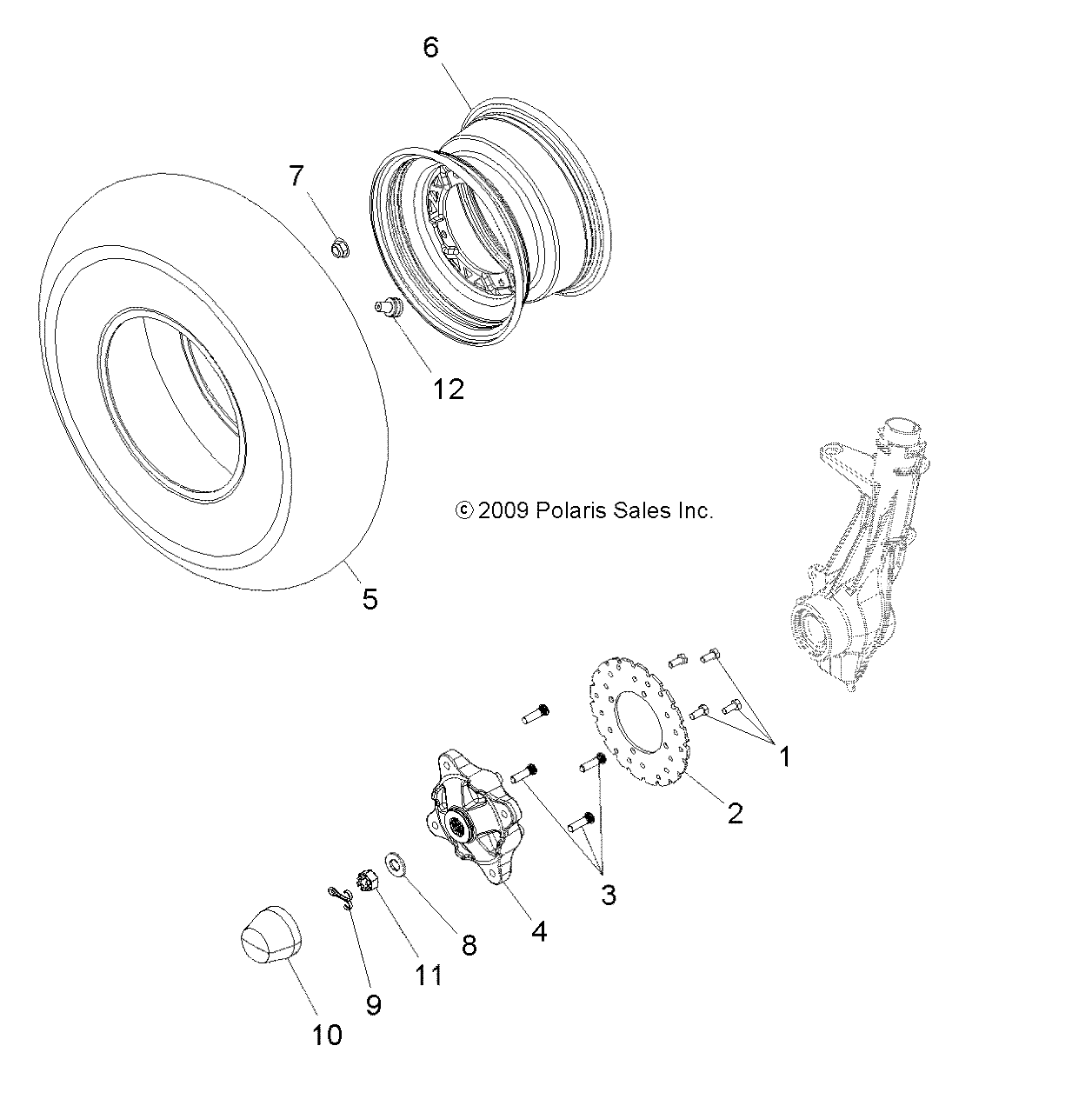 WHEELS, FRONT - A11NG50FA (49ATVWHEELFRT10SCRAM)