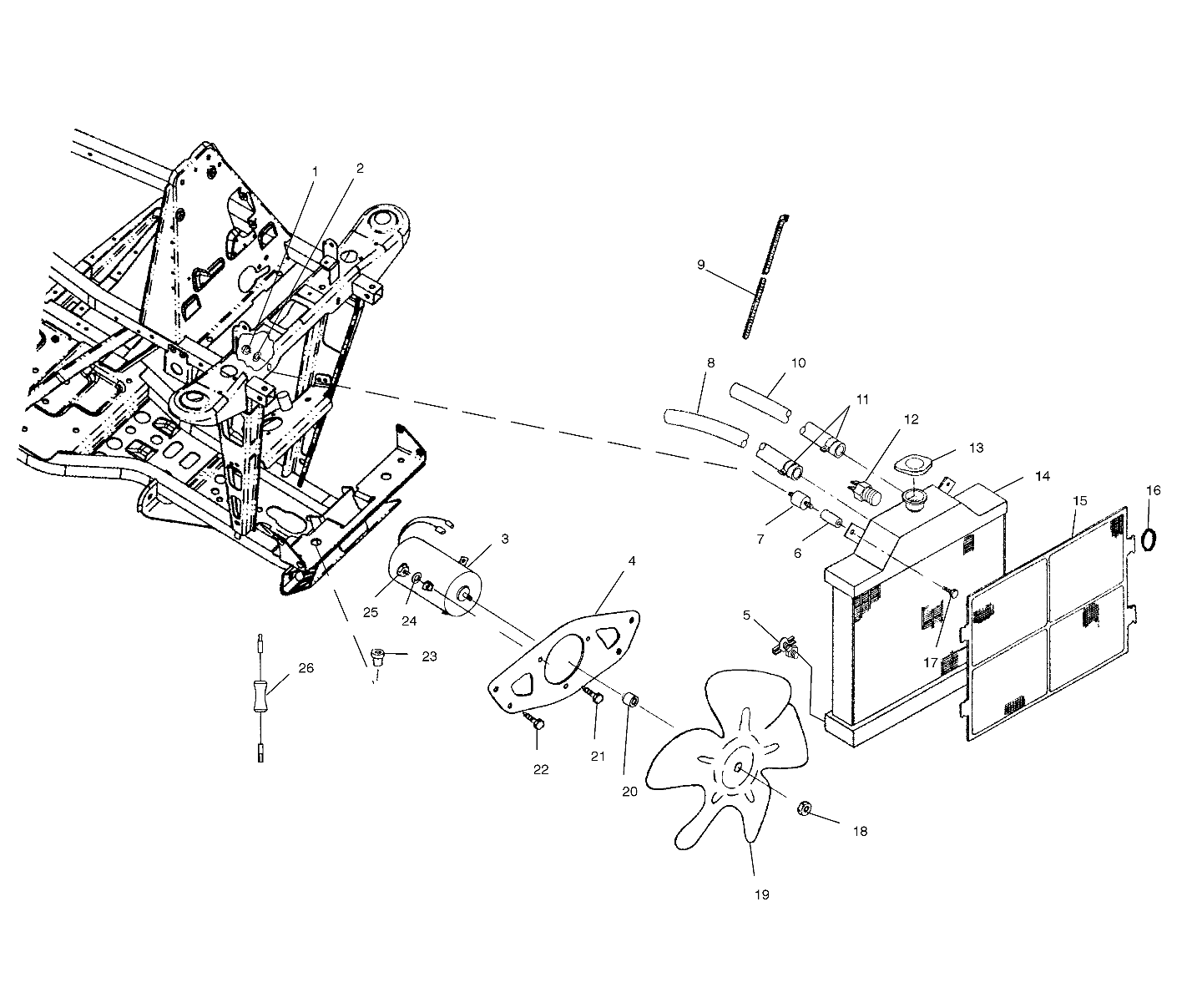 COOLING SYSTEM - A00BA38CA (4954835483C004)