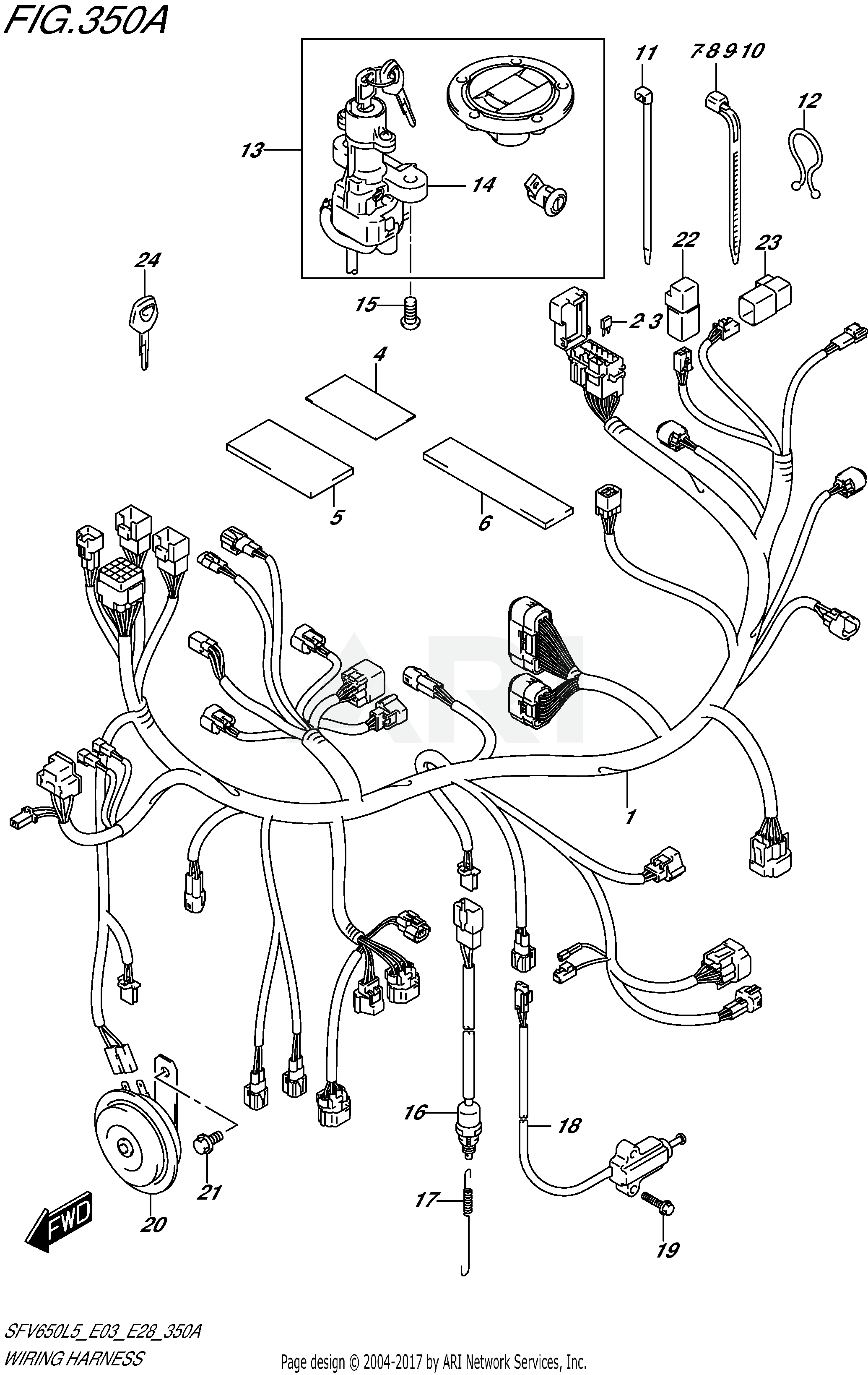 WIRING HARNESS (SFV650L5 E03)