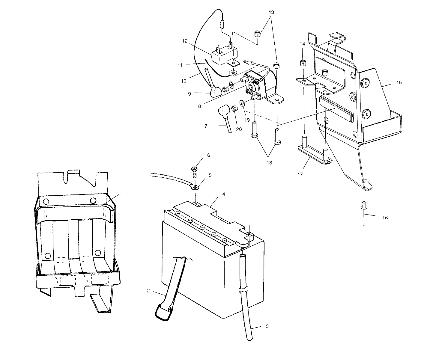 BATTERY BOX - S03ND5CS (4977947794C03)