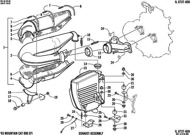 EXHAUST ASSEMBLY