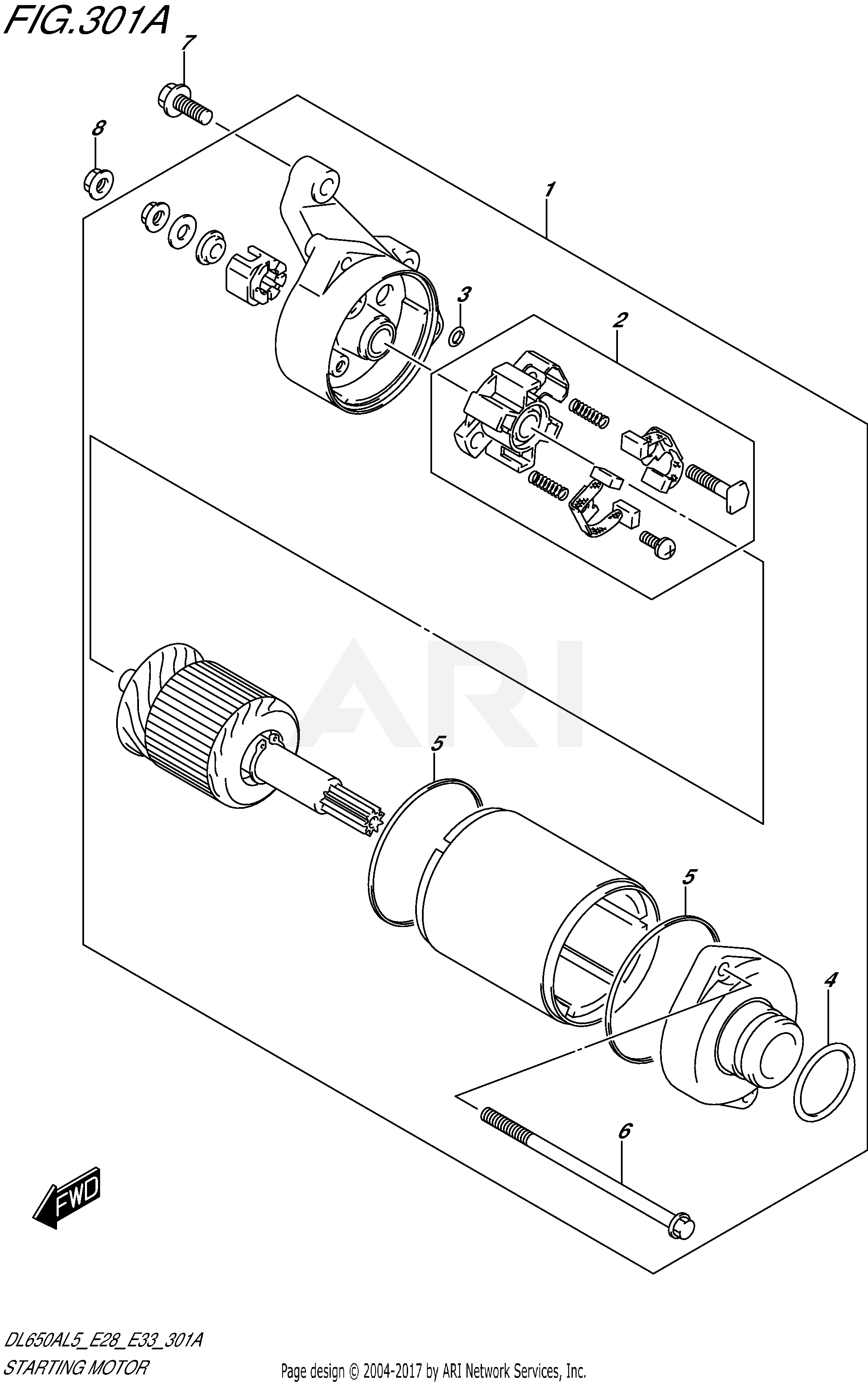 STARTING MOTOR