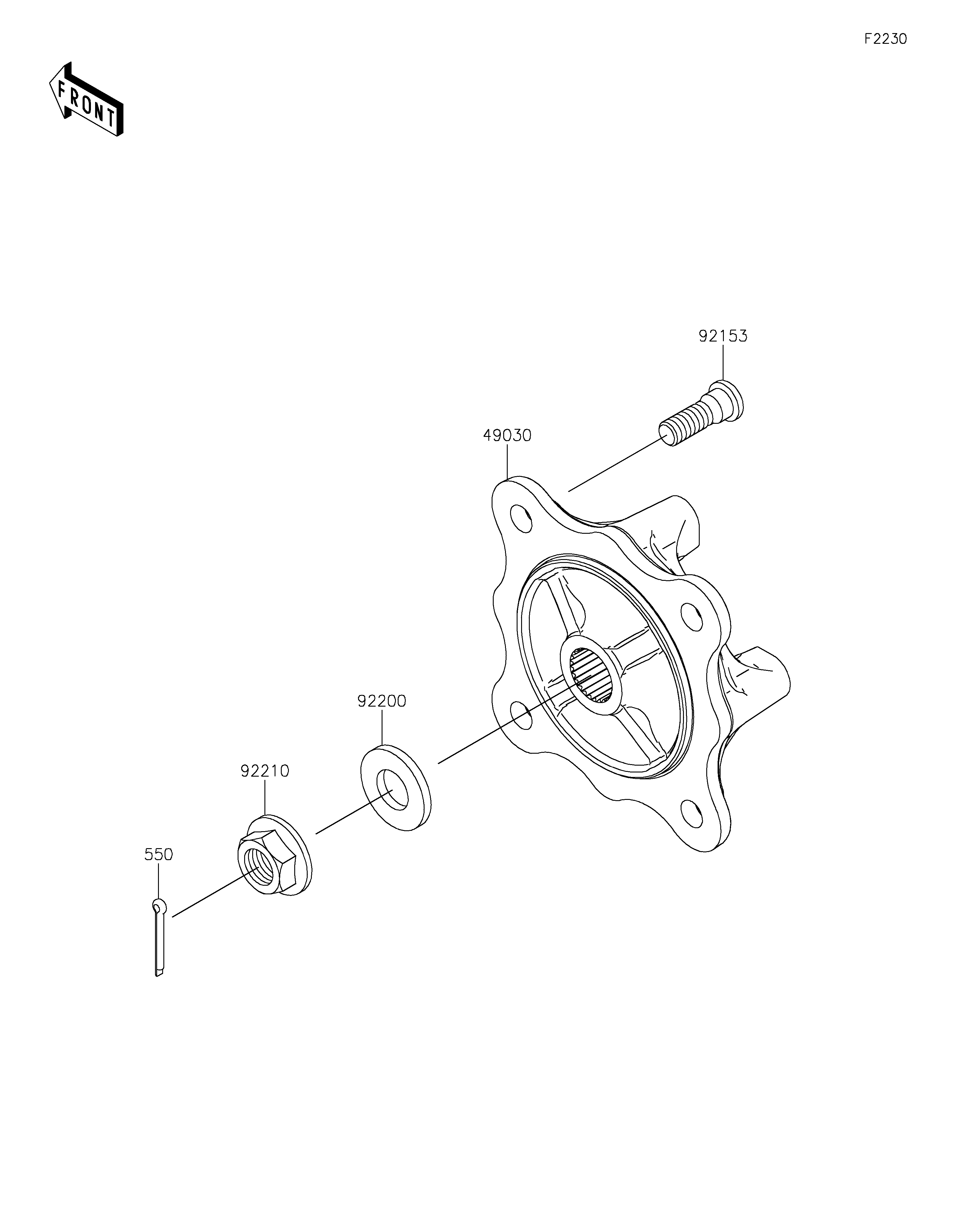 Front Hubs/Brakes