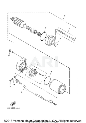 STARTING MOTOR