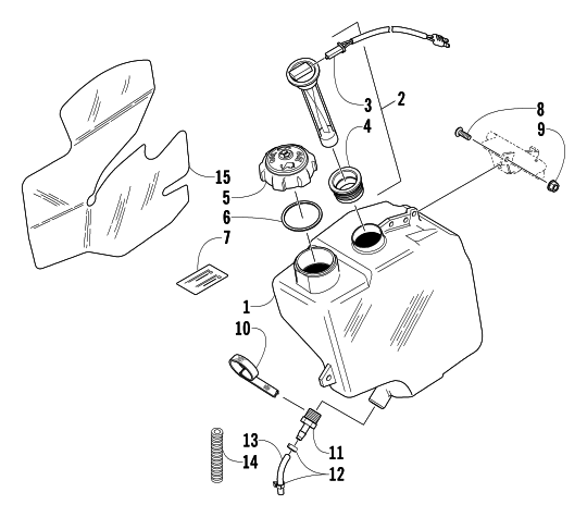 OIL TANK ASSEMBLY