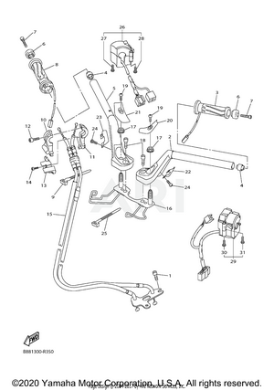 STEERING HANDLE CABLE