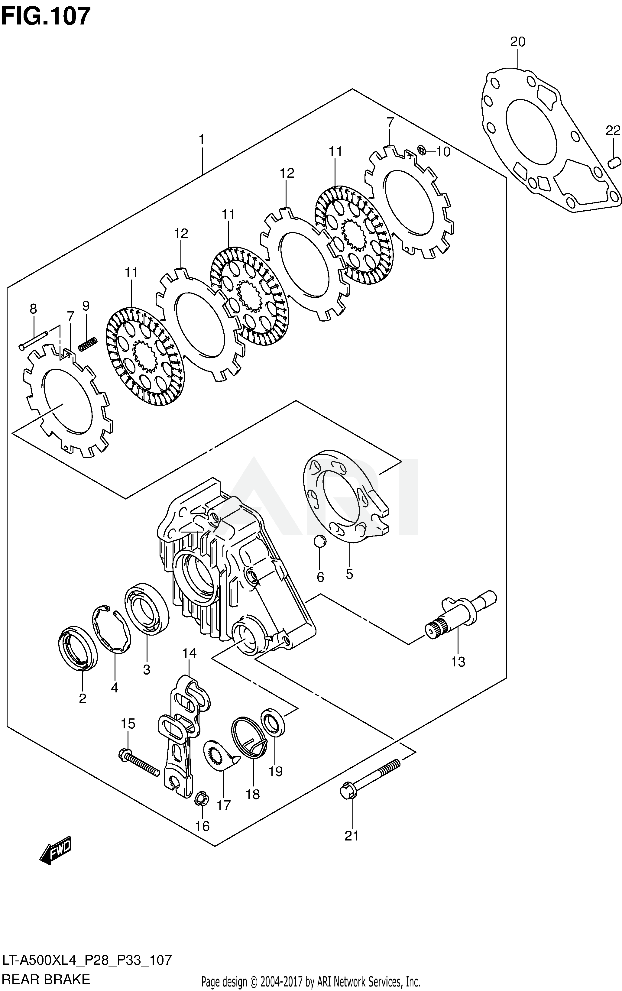 REAR BRAKE