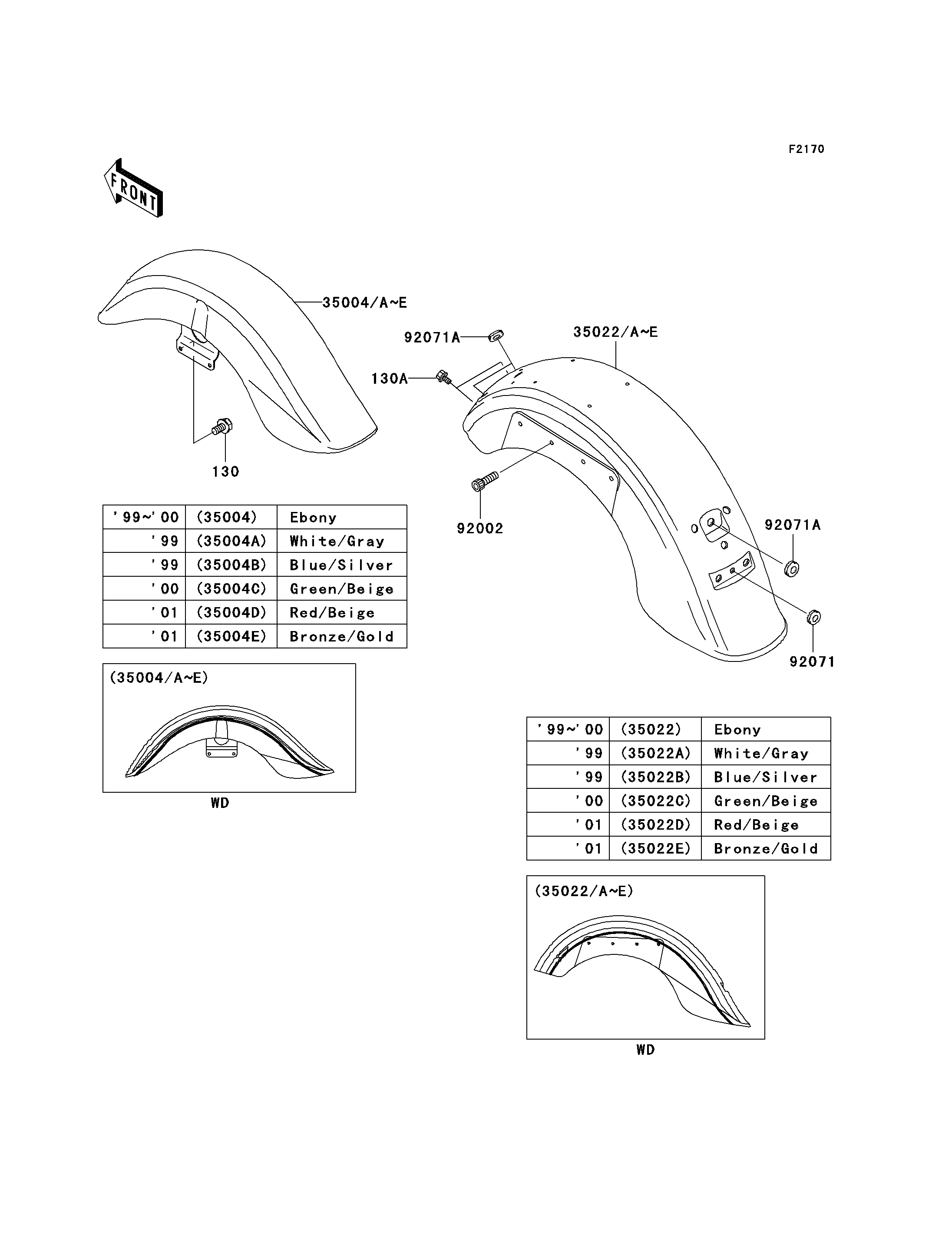 Fenders(VN1500-E2-E4)