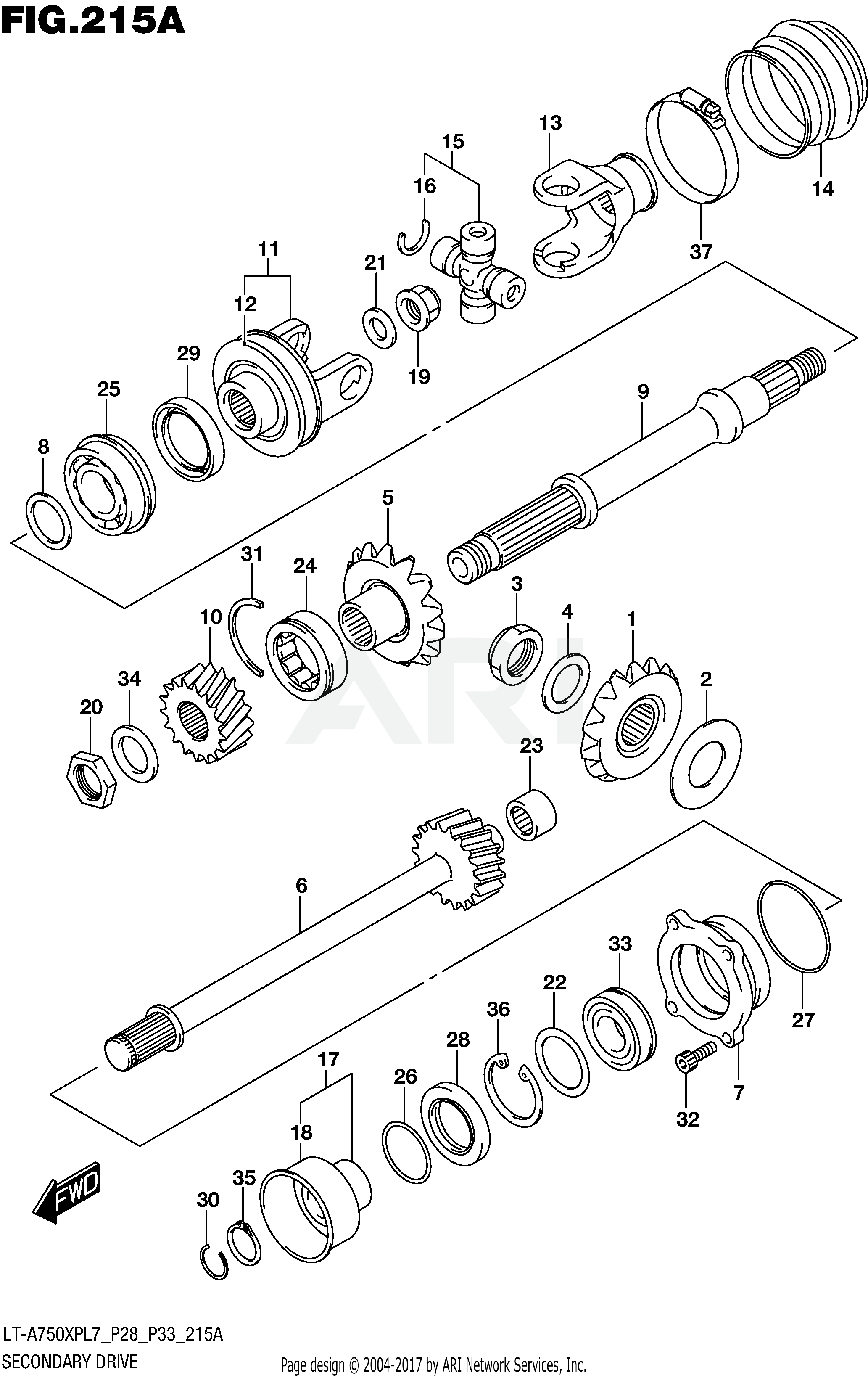 SECONDARY DRIVE