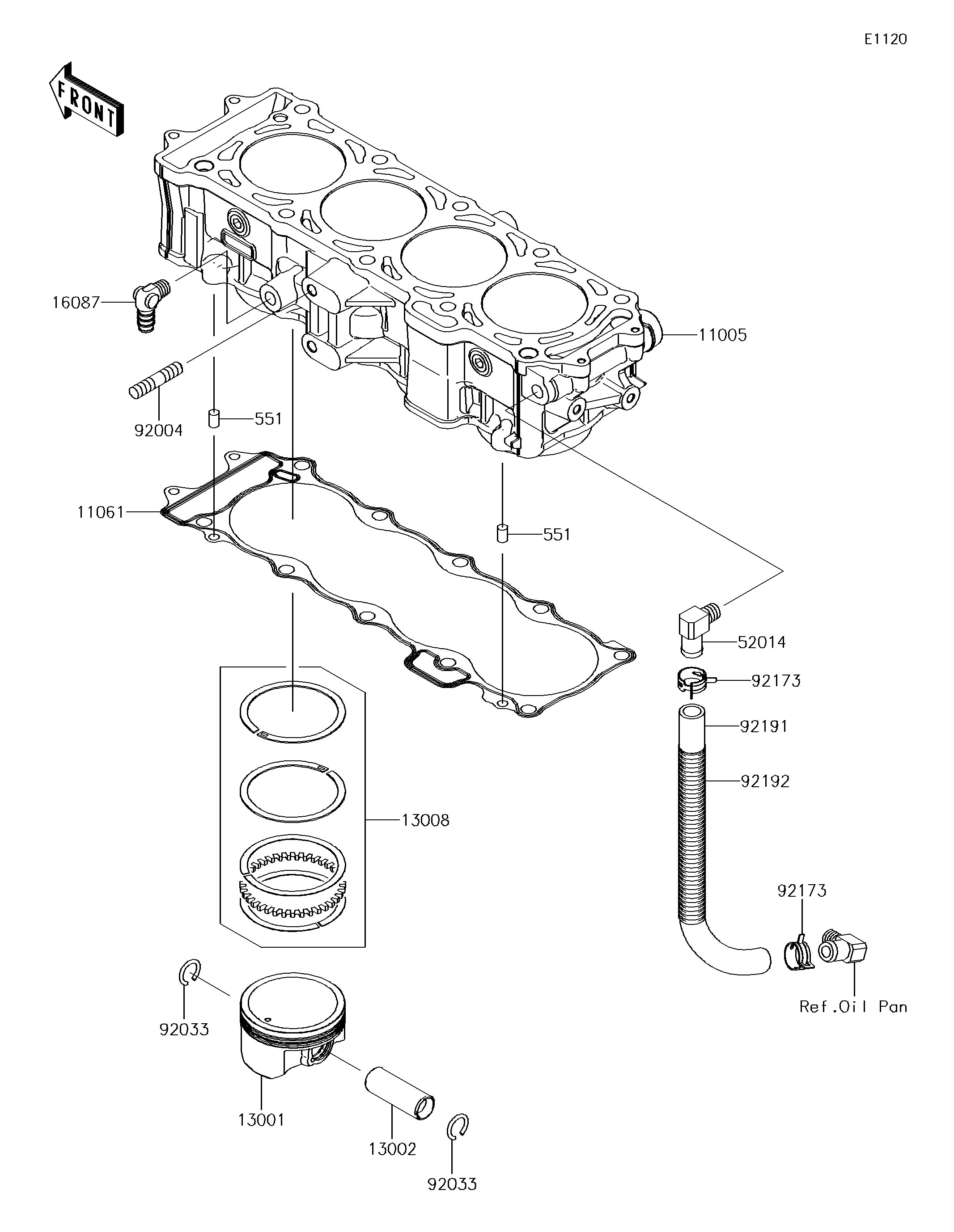 Cylinder/Piston(s)