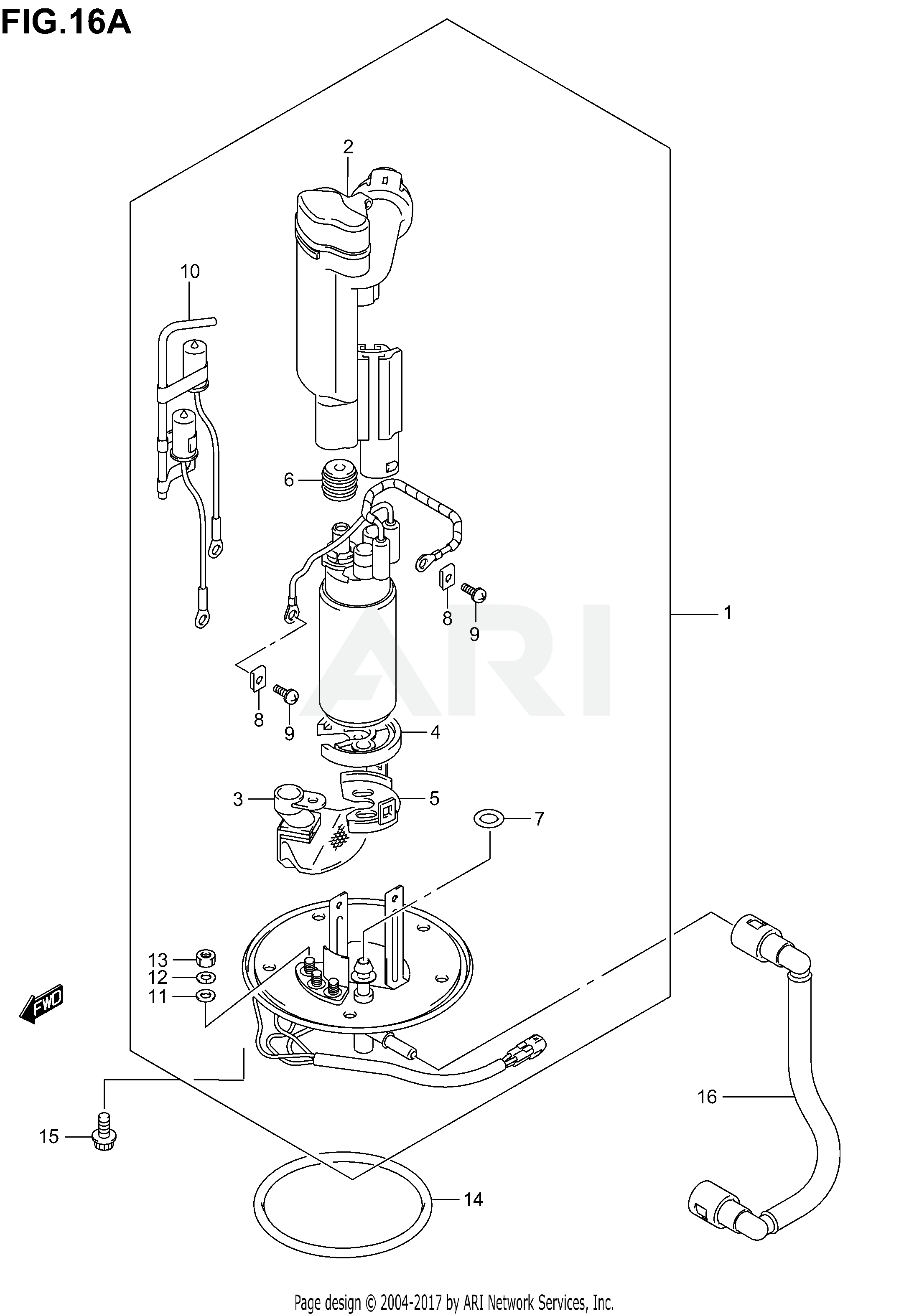 FUEL PUMP (MODEL K5)