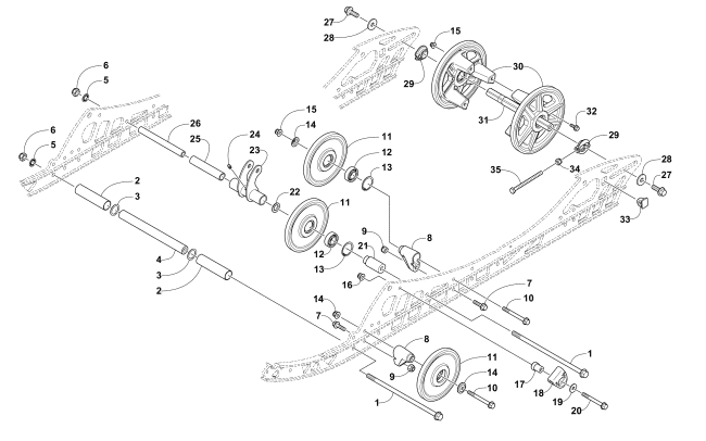 IDLER WHEEL ASSEMBLY