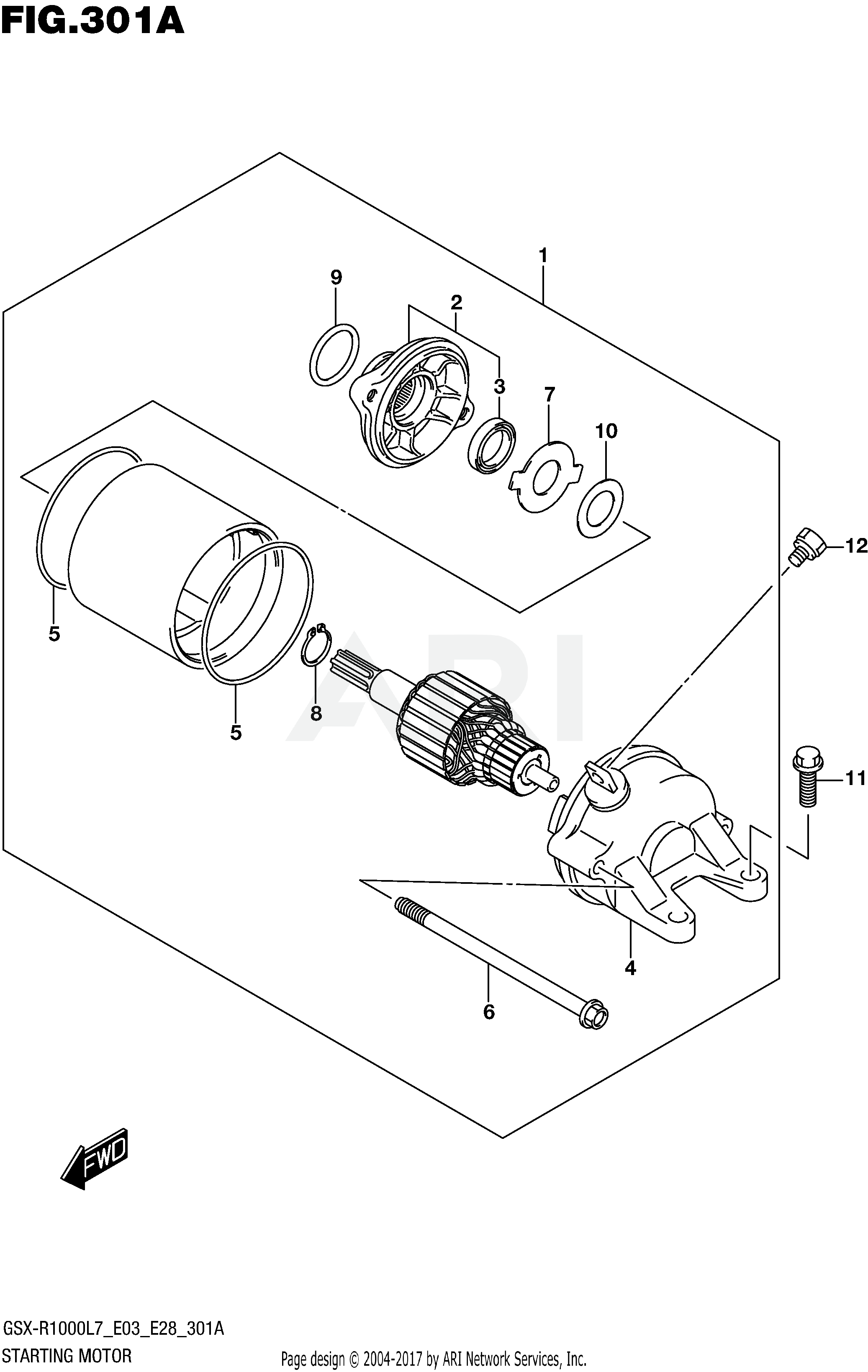 STARTING MOTOR