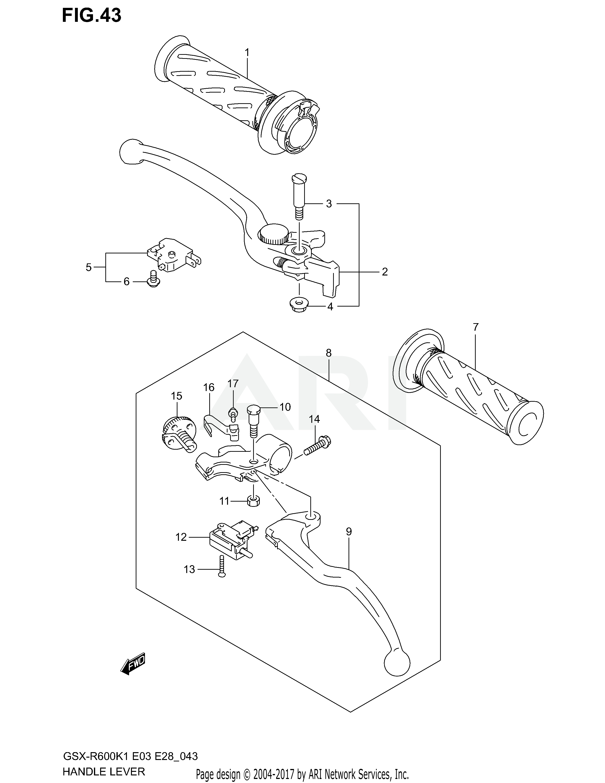 HANDLE LEVER