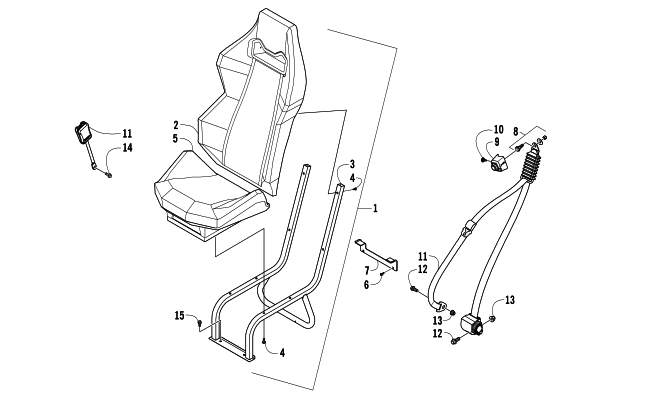 REAR SEAT ASSEMBLY