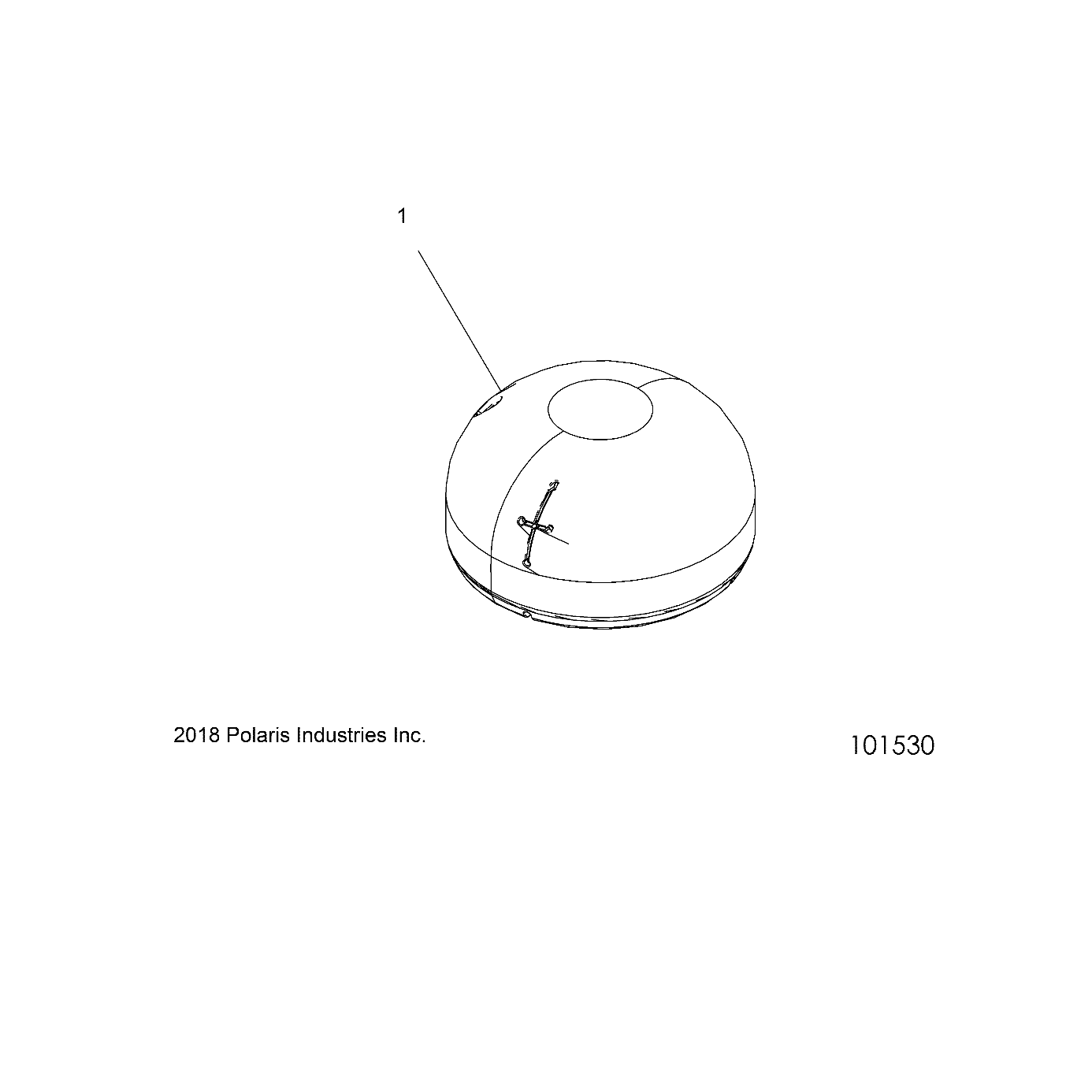 BODY, FUEL PUMP COVER - A19SVA85BG (101530)