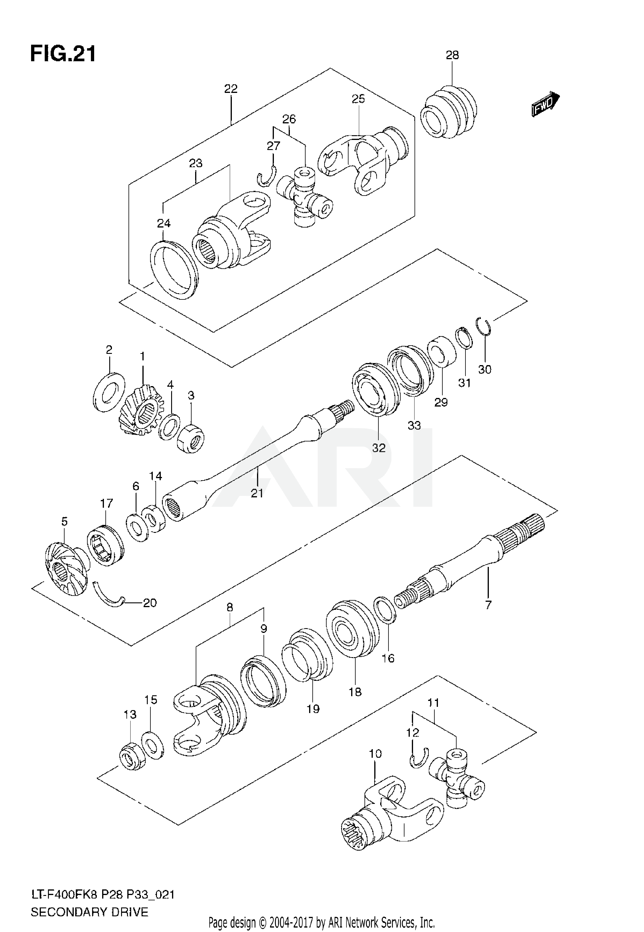 SECONDARY DRIVE