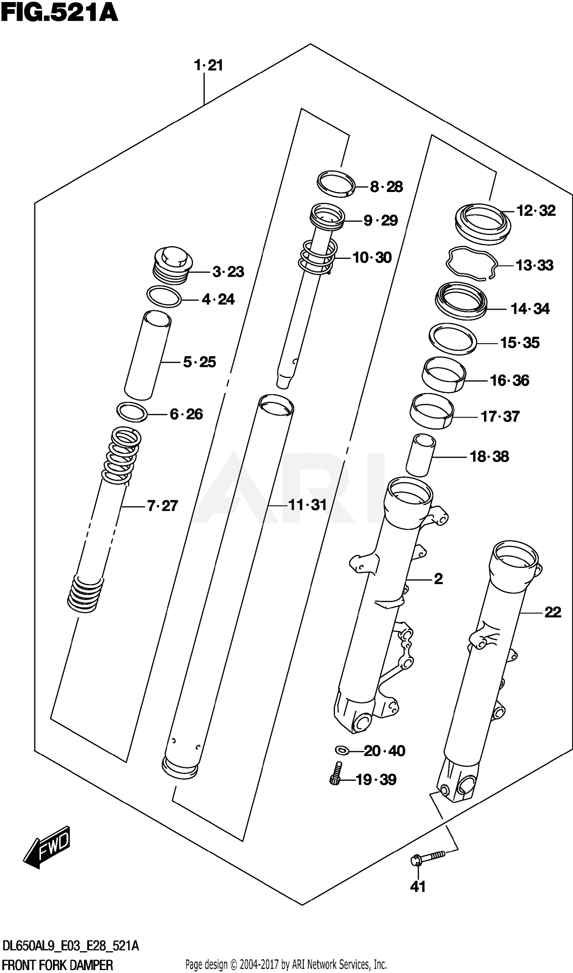 FRONT FORK DAMPER