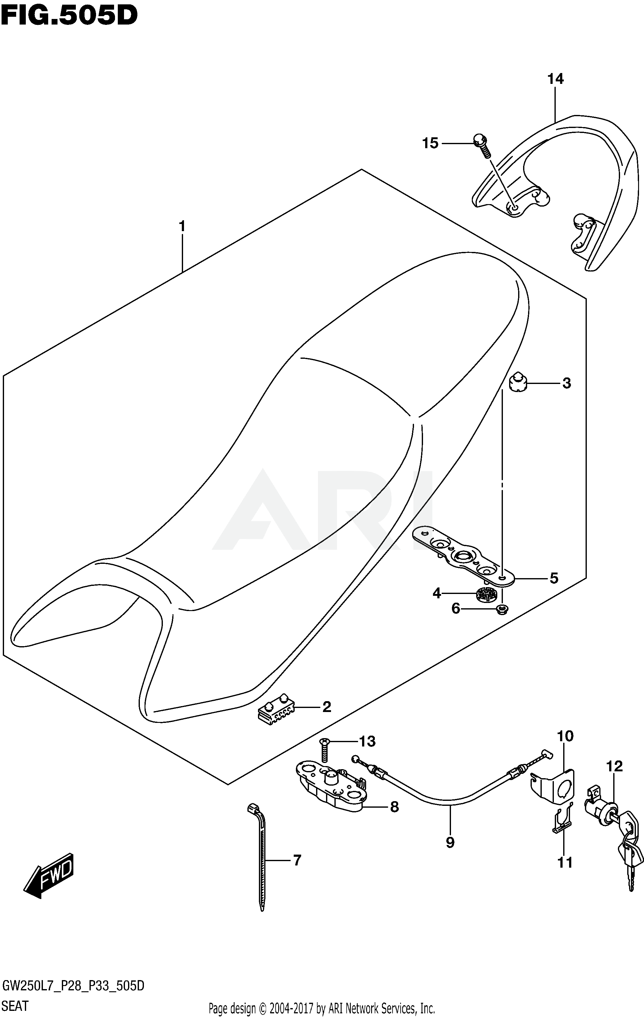 SEAT (GW250ZL7 P33)