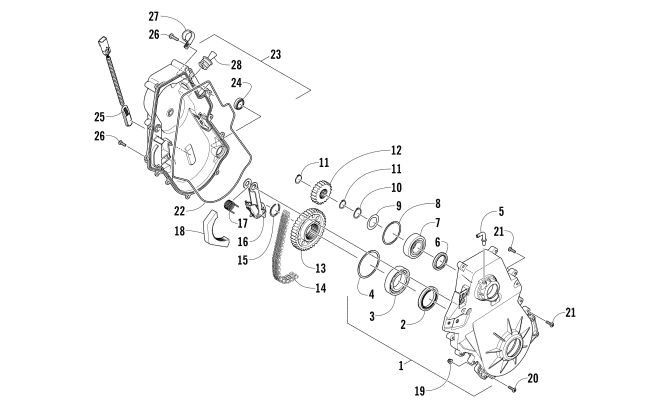 CHAIN CASE ASSEMBLY