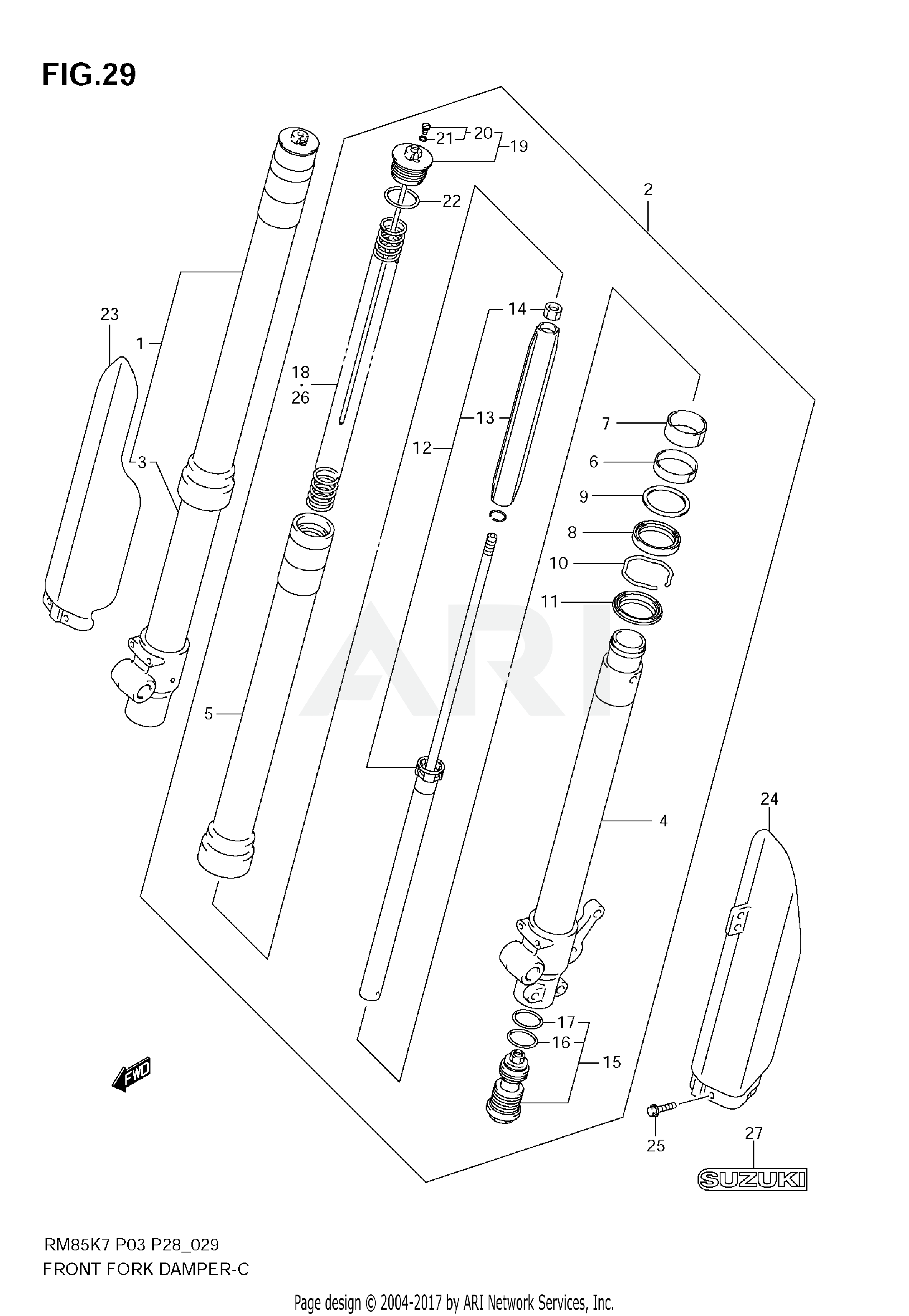 FRONT FORK DAMPER