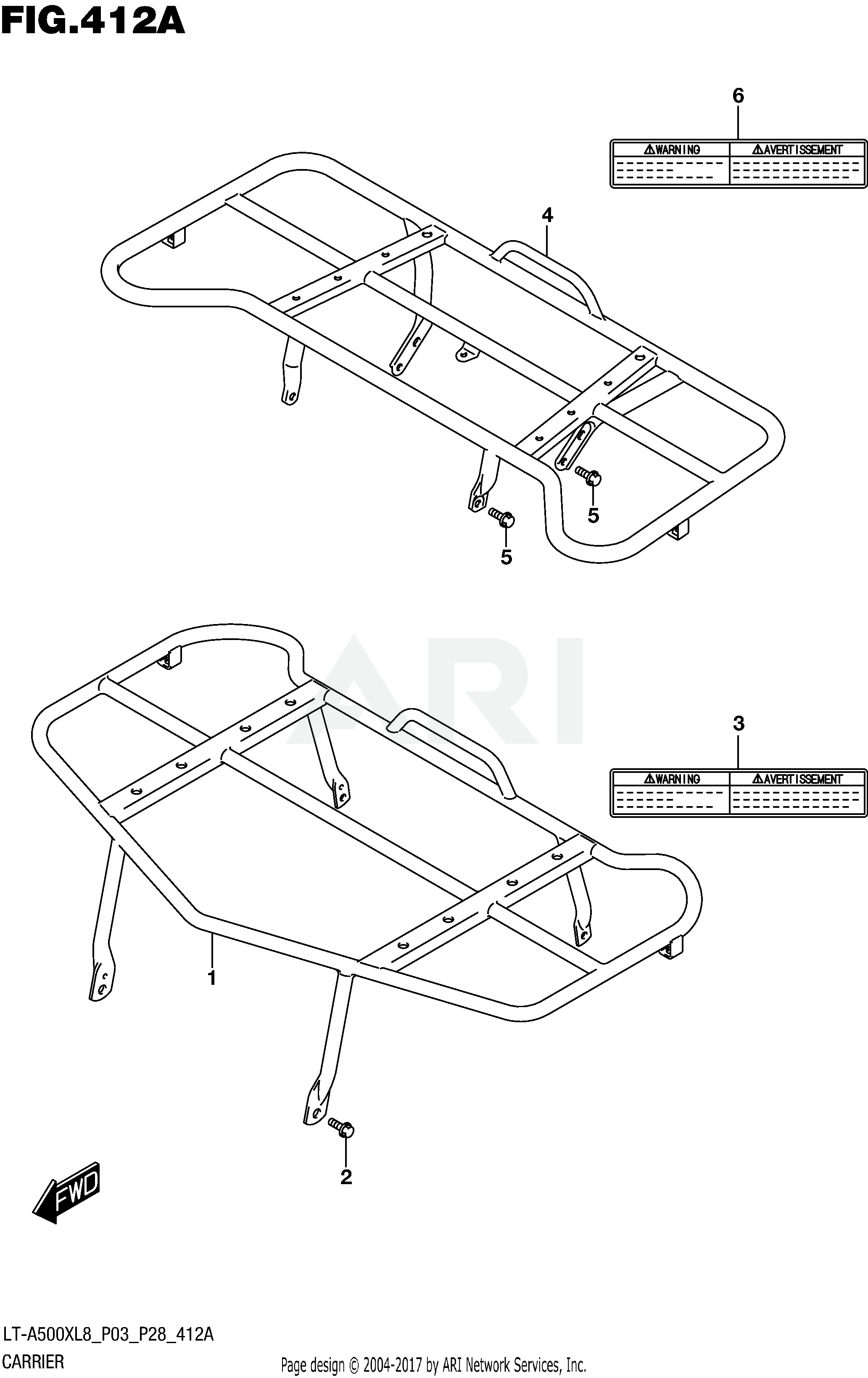 CARRIER (LT-A500XL8 P03)