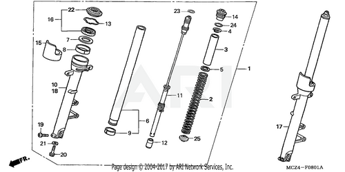 FRONT FORK ('04-)