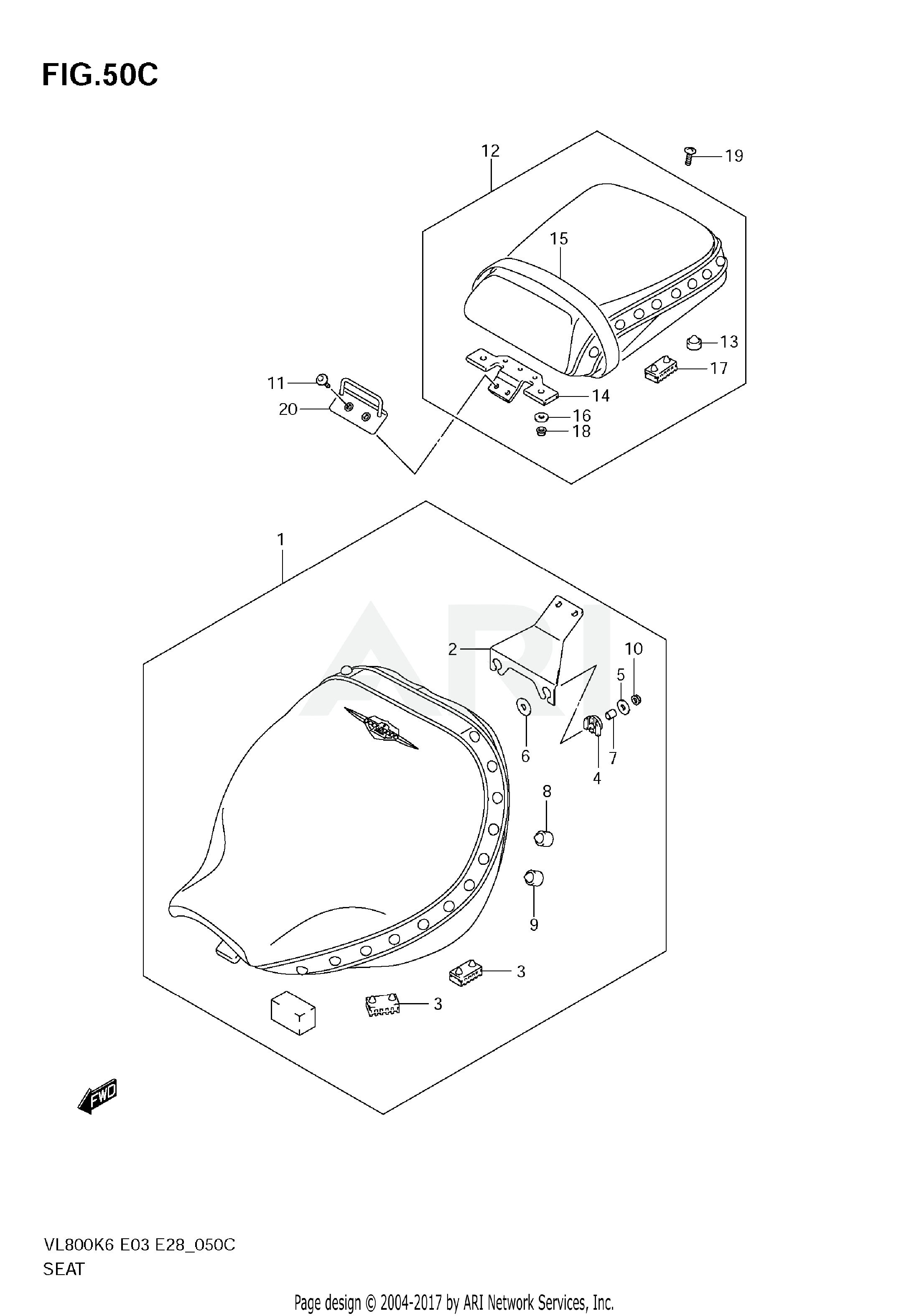 SEAT (VL800TK9)