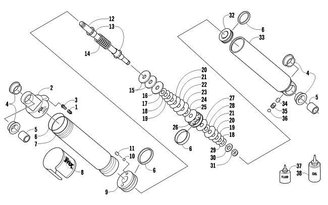 FRONT SUSPENSION SHOCK ABSORBER