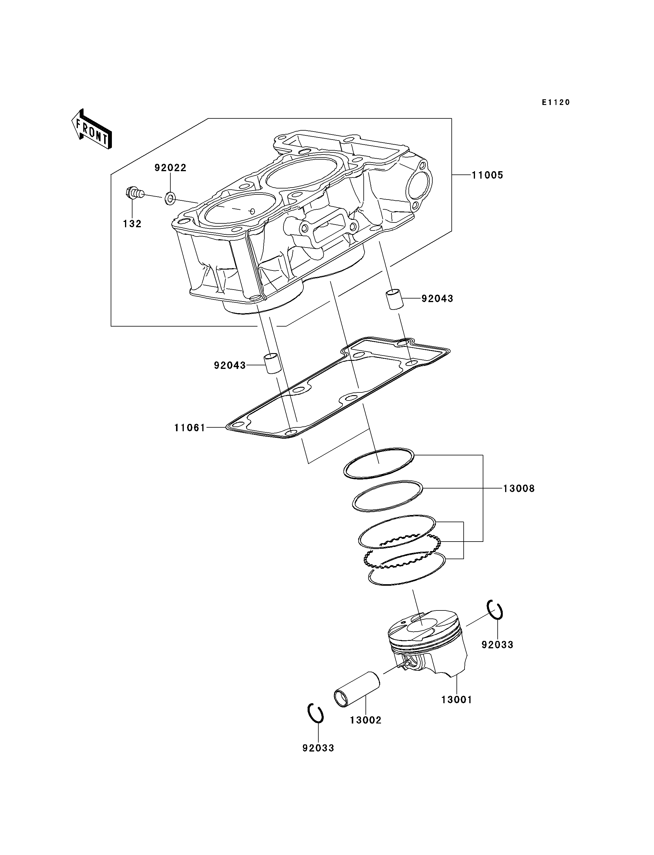 Cylinder/Piston(s)