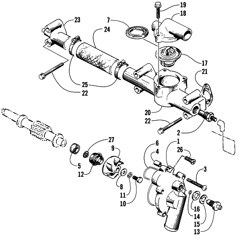 WATER PUMP/MANIFOLD