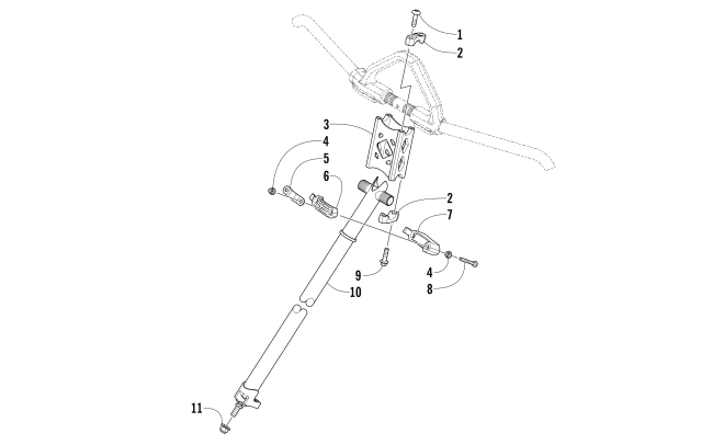 STEERING POST ASSEMBLY