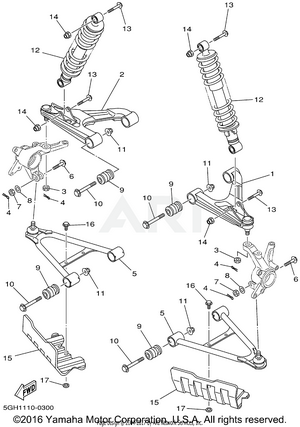 FRONT SUSPENSION WHEEL