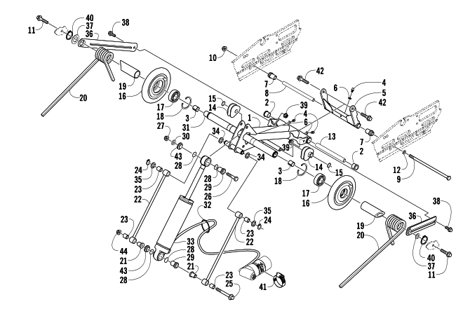 REAR SUSPENSION REAR ARM ASSEMBLY