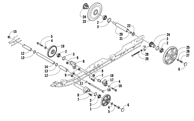 IDLER WHEEL ASSEMBLY