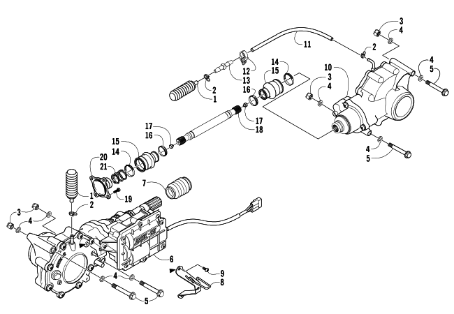 DRIVE TRAIN ASSEMBLY