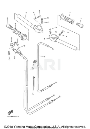 STEERING HANDLE CABLE