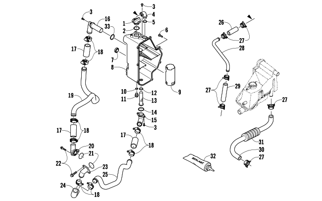 OIL TANK ASSEMBLY