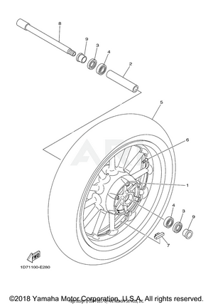 FRONT WHEEL