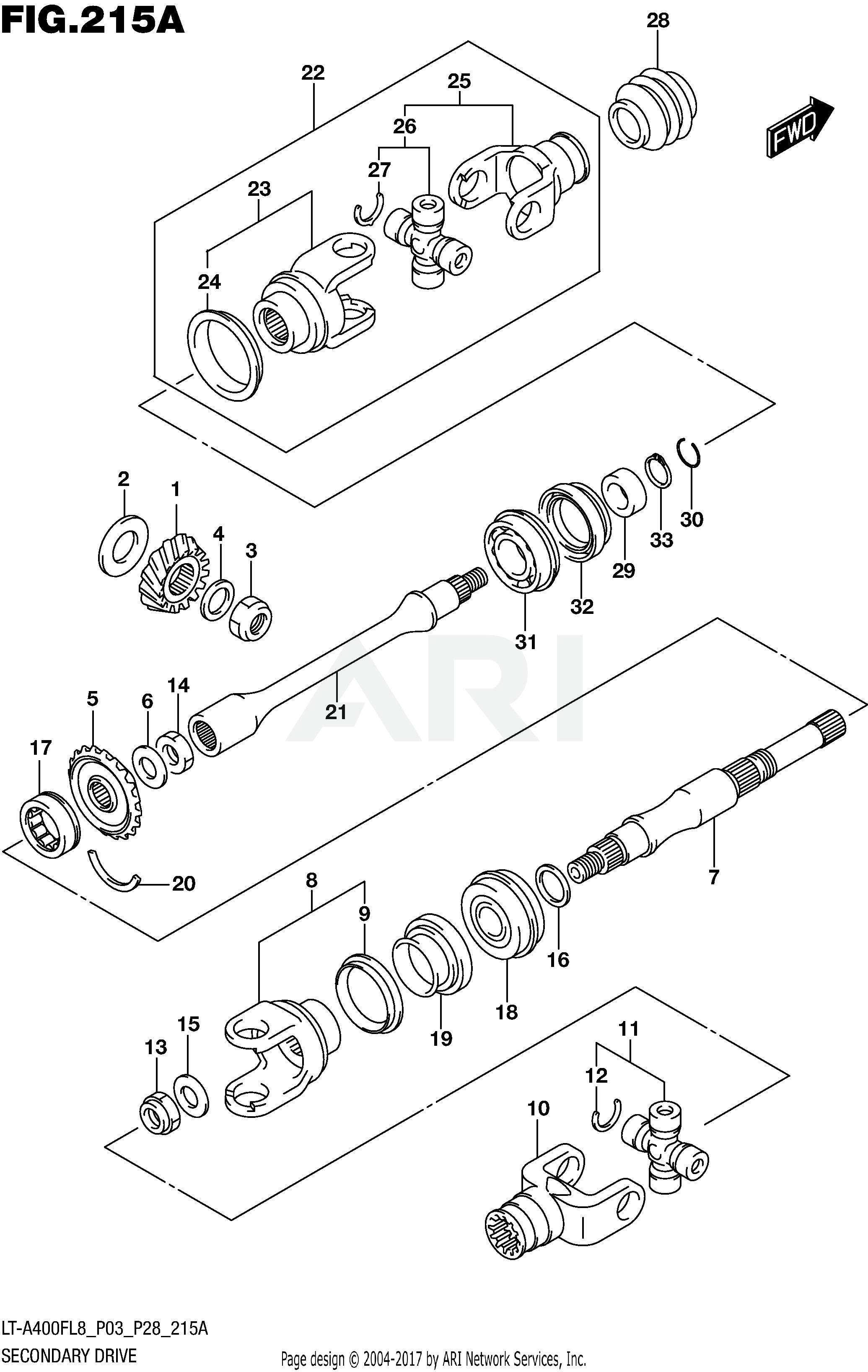 SECONDARY DRIVE