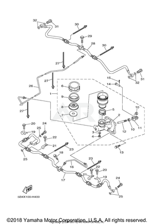 REAR MASTER CYLINDER